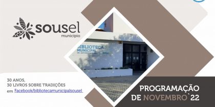 (Português) PROGRAMAÇÃO DE NOVEMBRO | 30º aniversário da Biblioteca Municipal